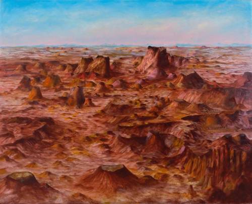 Inland Australia 1950 by Sir Sidney Nolan 1917-1992