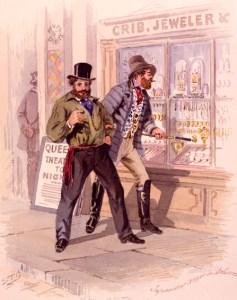 ST Gill, The Improvident Diggers 1869. Watercolor, 26.8 x 19.5 cm, State Library of Victoria, Melbourne.